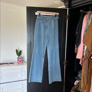 Cleobella Light Blue Flare Jeans